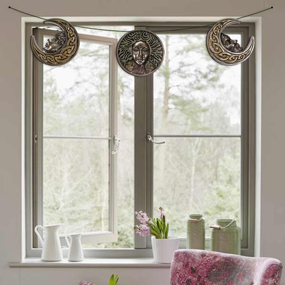 Triple Moon Goddess - Witch 3 Pieces Garland