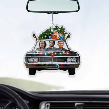Get In Loser We're Going - Hunting Transparent Car Ornament