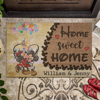 Home Sweet Home - Personalized Mouse Doormat