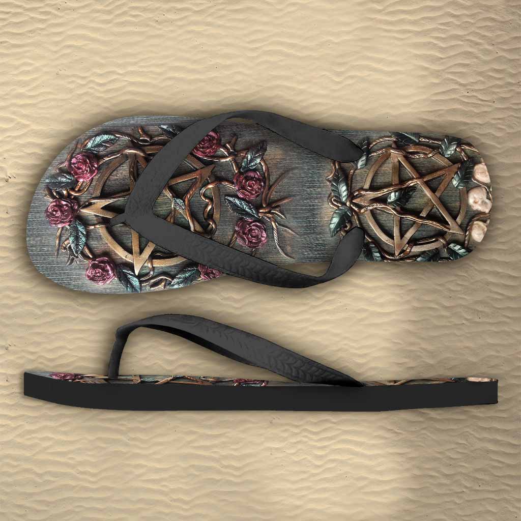 Witch's Secret Garden - Witch Flip Flops