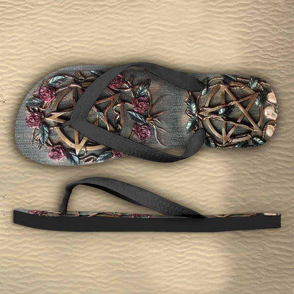 Witch's Secret Garden - Witch Flip Flops