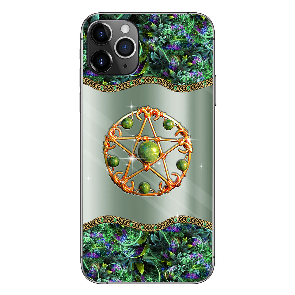 Mystery Witch Star - Personalized Phone Case With 3D Printed