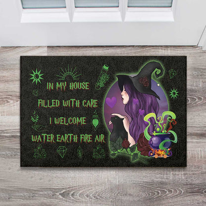 The Green Witch - Witch Doormat 0822