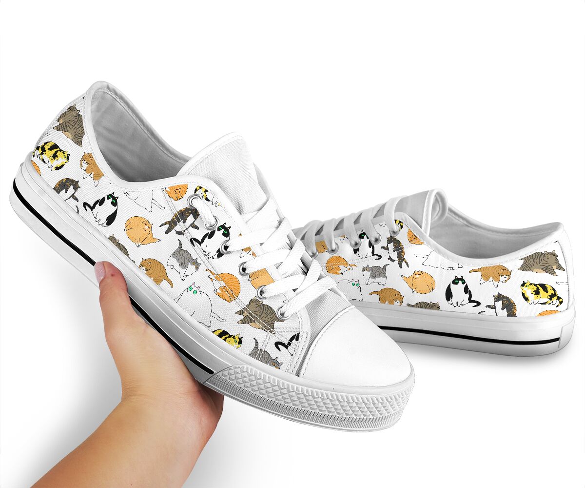 Cute Chonks Cat Low Top Shoes 0622