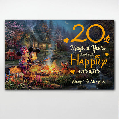 Still Happily Ever After - Personalized Couple Mouse Poster