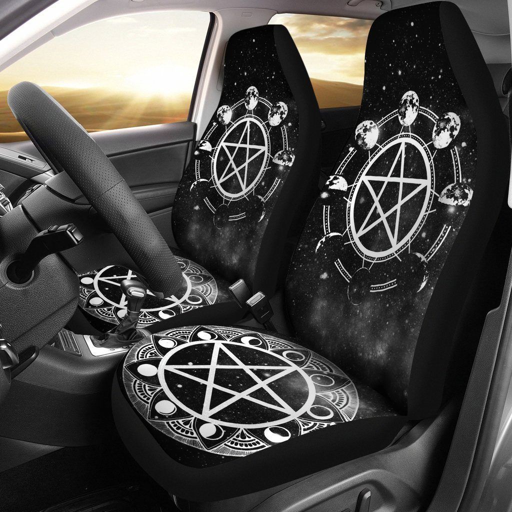 Moon Phases - Witch Seat Covers 0822
