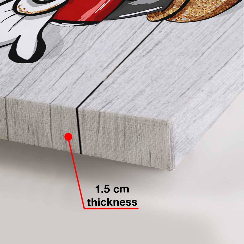 I Love You More - Personalized Couple Mouse Canvas And Poster