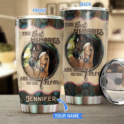 Horse Lover Personalized Horse Tumbler 0523