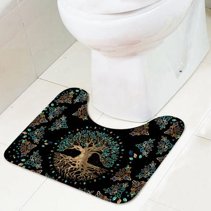 Sure You Can Pray For Me And I'll Dance Naked In The Forest For You - Witch Bathroom Curtain & Mats Set