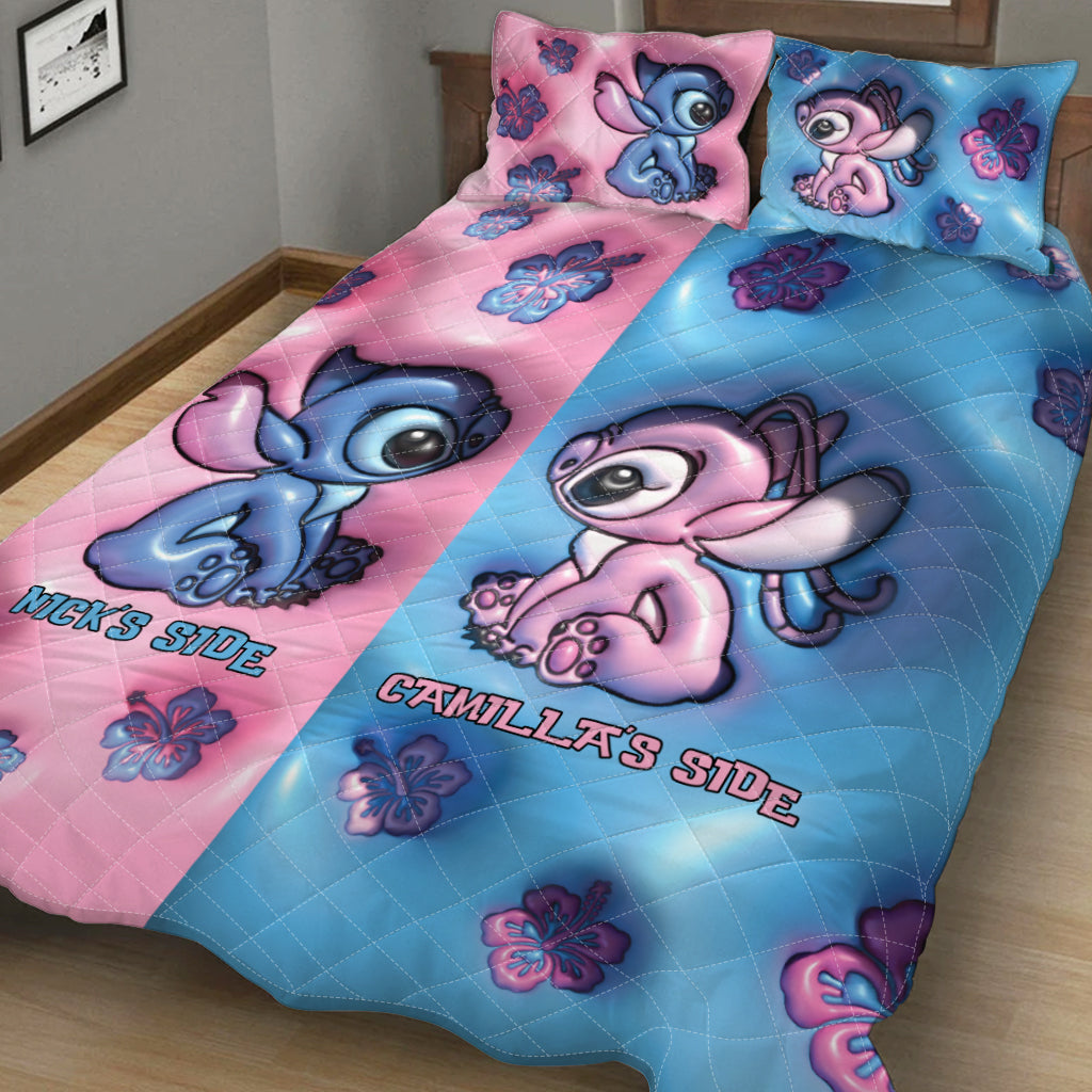 Stand By Me - Personalized Ohana Quilt Set