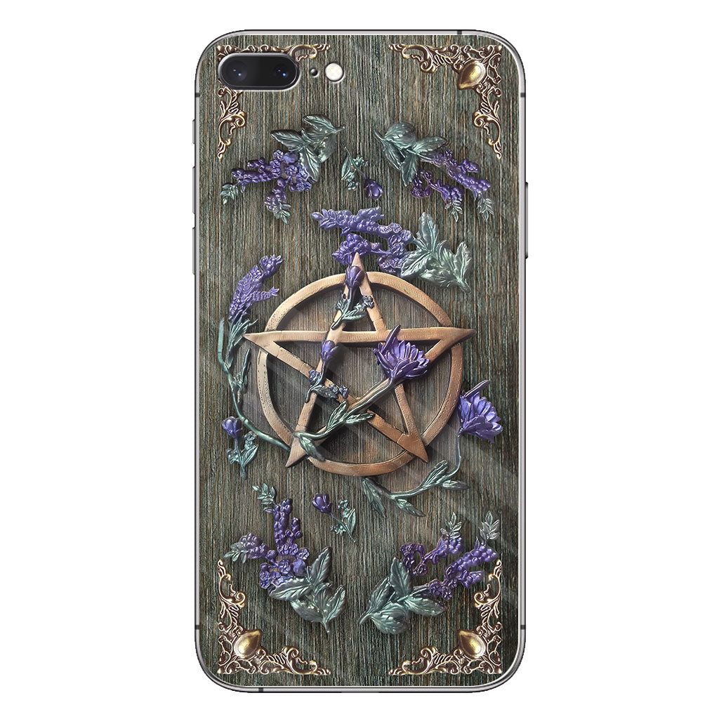 Mystical Witch - Witch Phone Case With 3D Pattern Print