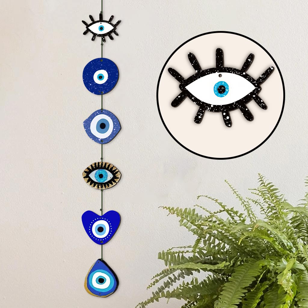 Evil Eyes Witch - 6 Pieces Garland