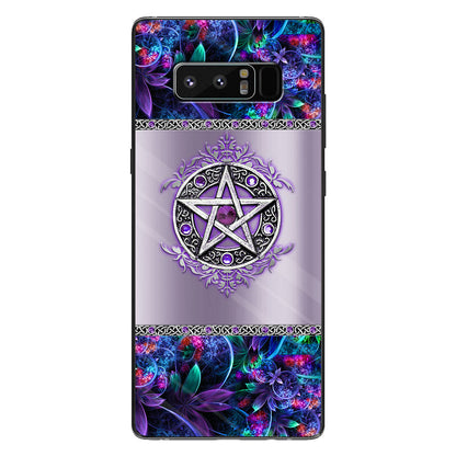 Purple Pentacle Witch - Personalized Phone Case