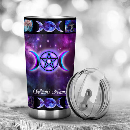 Be A Witch Types Of Witches - Personalized Tumbler