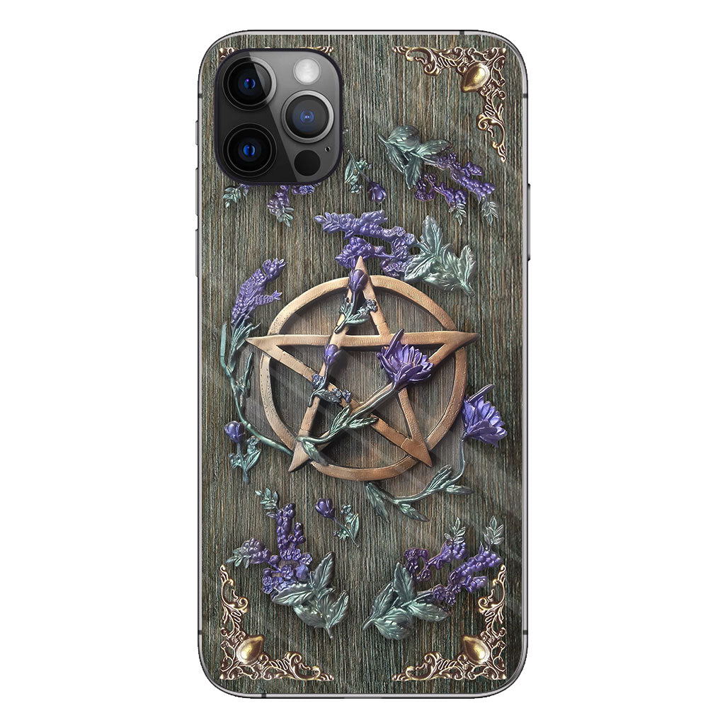 Mystical Witch - Witch Phone Case With 3D Pattern Print
