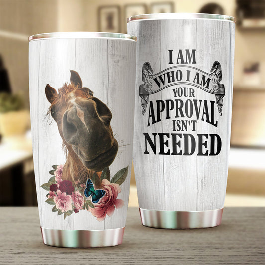 I Am Who I Am Horse Tumbler 0523