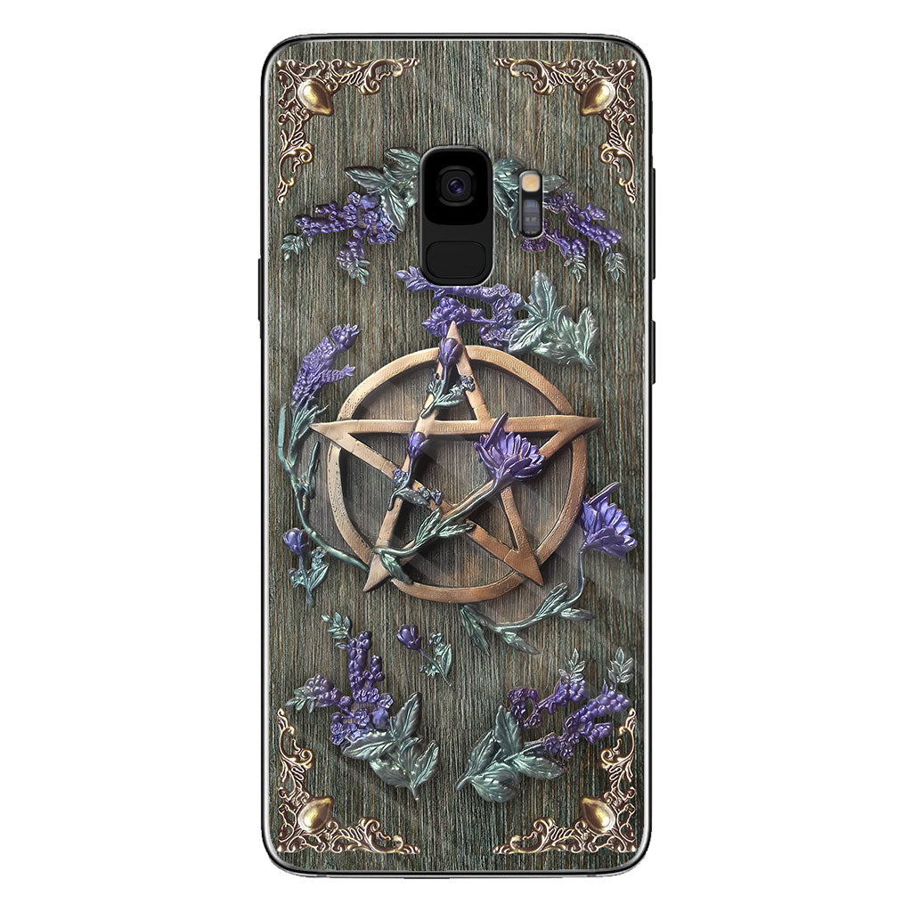 Mystical Witch - Witch Phone Case With 3D Pattern Print