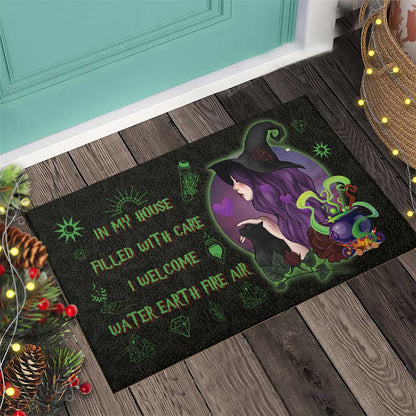 The Green Witch - Witch Doormat 0822