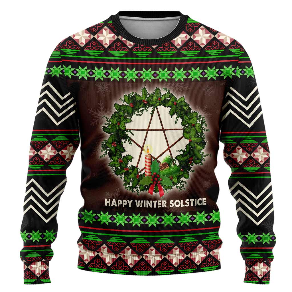 Happy Winter Solstice - Christmas Witch Sweater