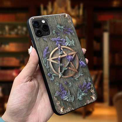 Mystical Witch - Witch Phone Case With 3D Pattern Print