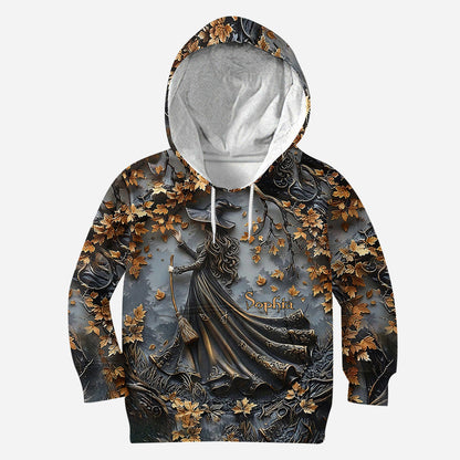 Beautiful Witch - Personalized Witch Hoodie and Leggings