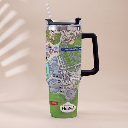 Magic Kingdom - Personalized Mouse Tumbler With Handle