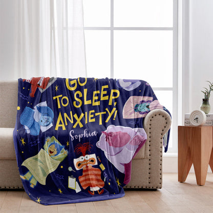 Go To Sleep - Personalized Blanket