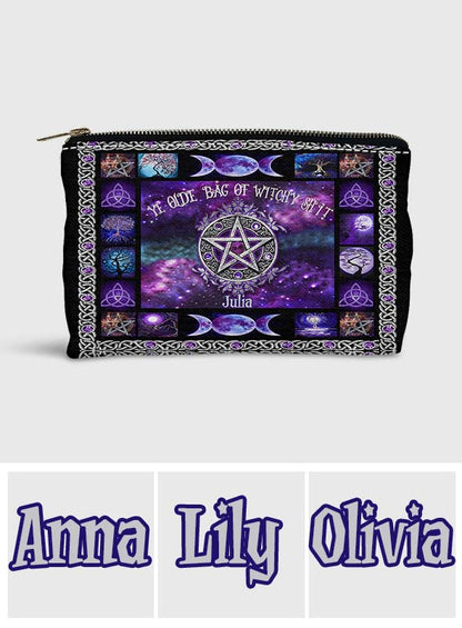 Ye Olde Bag Of Witchy Sh*t - Personalized Witch Pouch