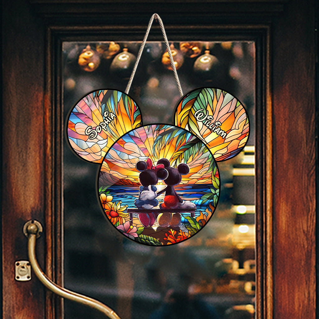 You And Me We Got This - Personalized Mouse Custom Shaped Wood Sign