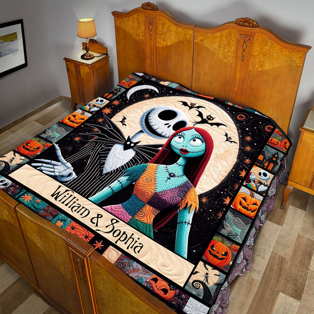 I Found You & You Found Me - Personalized Nightmare Quilt