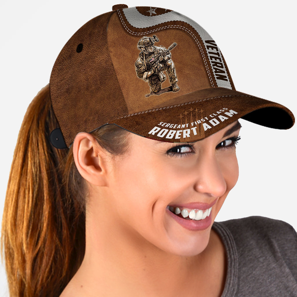 US Military World Tour - Personalized Veteran Classic Cap