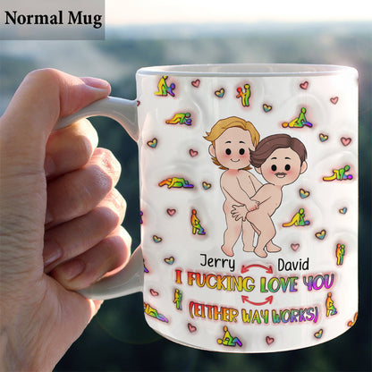 I Love You - Personalized LGBT Support Mug