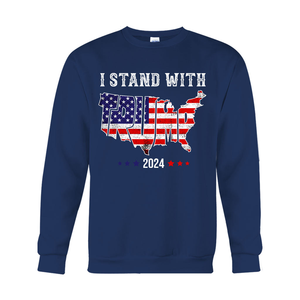 I Stand With Trump - T-shirt And Hoodie