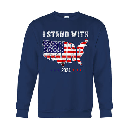 I Stand With Trump - T-shirt And Hoodie