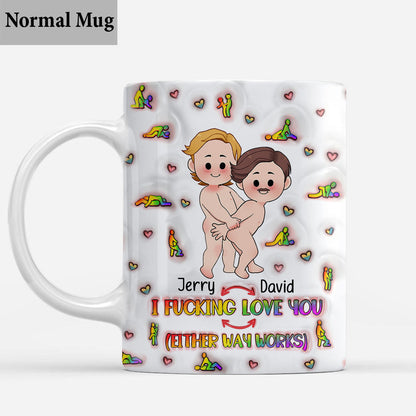 I Love You - Personalized LGBT Support Mug