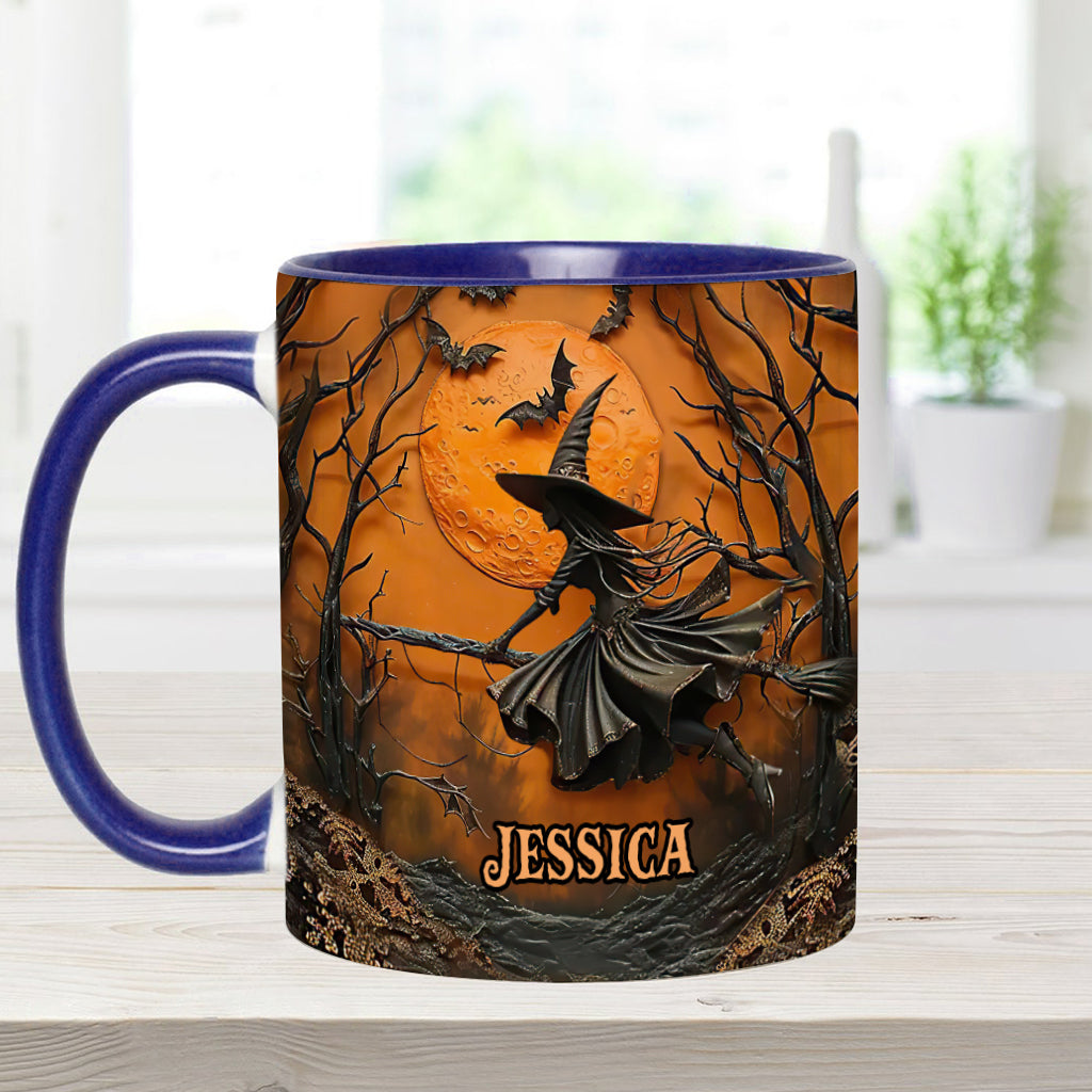 I'm Going To Let Karma Fix It - Personalized Witch Accent Mug