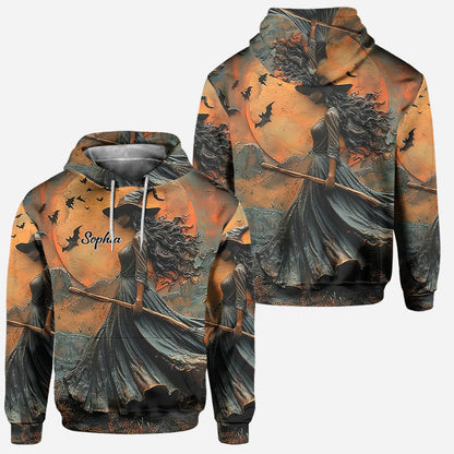 Beautiful Witch - Personalized Witch Hoodie and Leggings