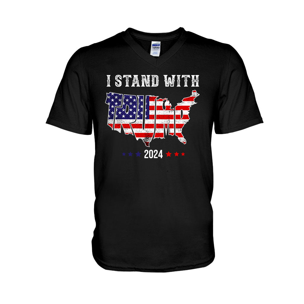 I Stand With Trump - T-shirt And Hoodie