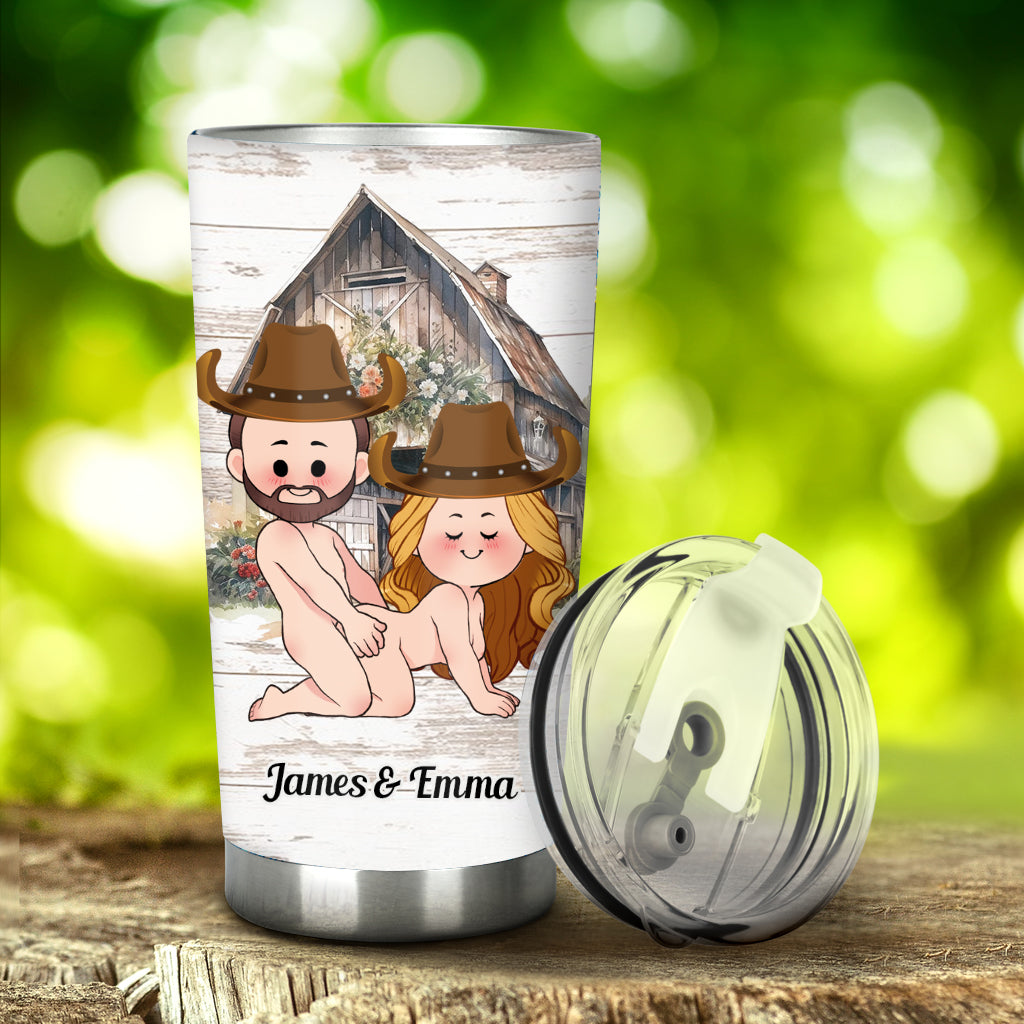 Save A Horse Ride A Cowgirl - Personalized Horse Tumbler
