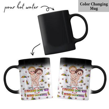 I Love You - Personalized LGBT Support Mug