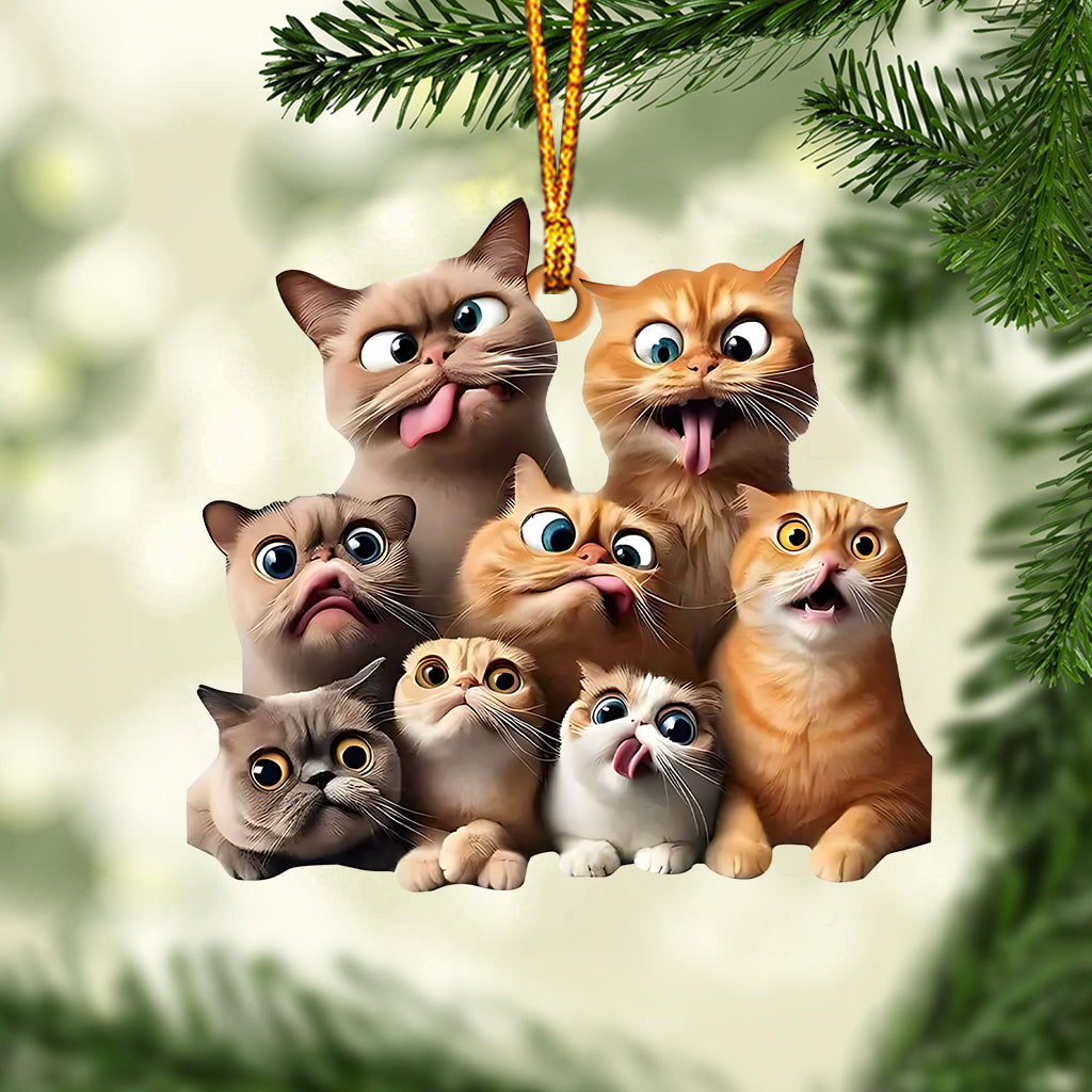 Love Cats - Cat Ornament