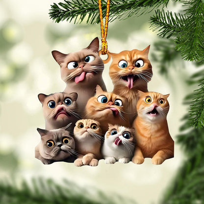 Love Cats - Cat Ornament