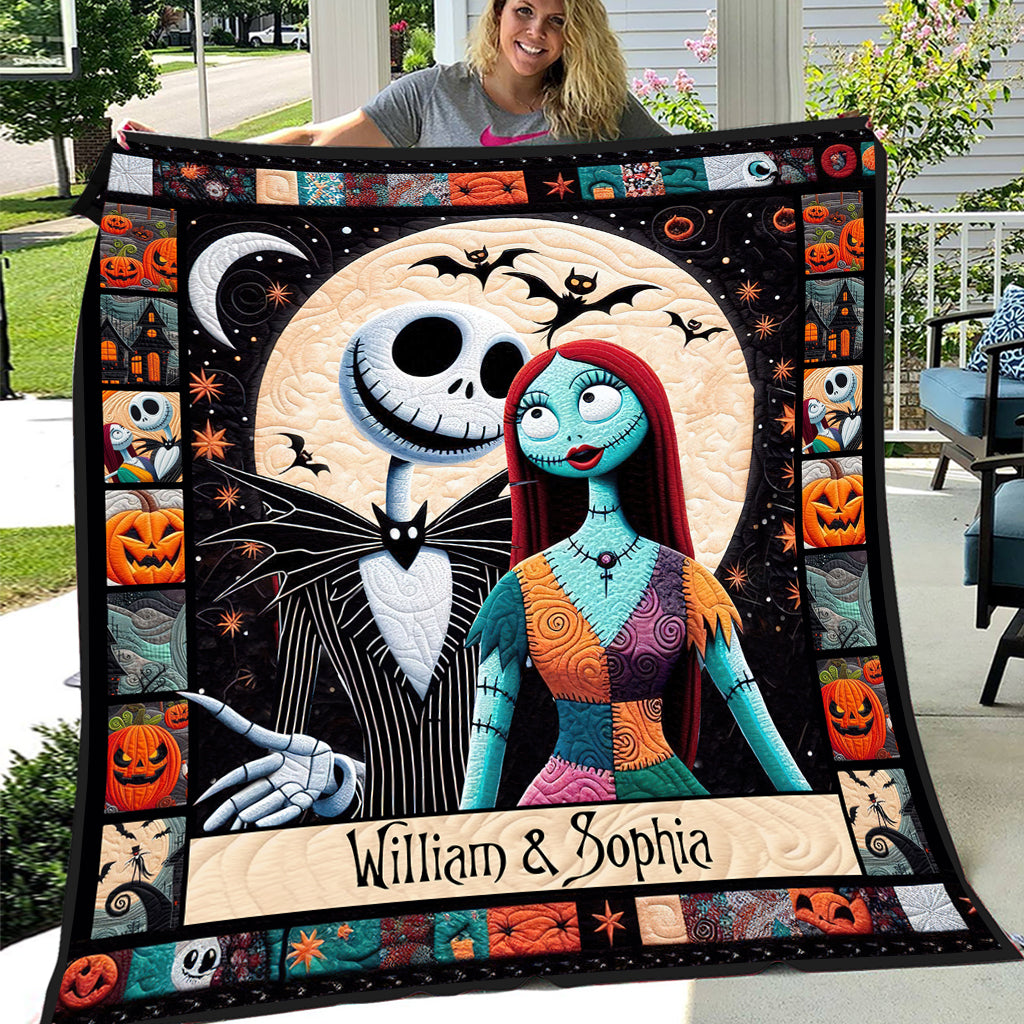 I Found You & You Found Me - Personalized Nightmare Quilt