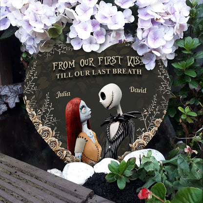 I See Your Scars - Personalized Nightmare Heart Shaped Stone