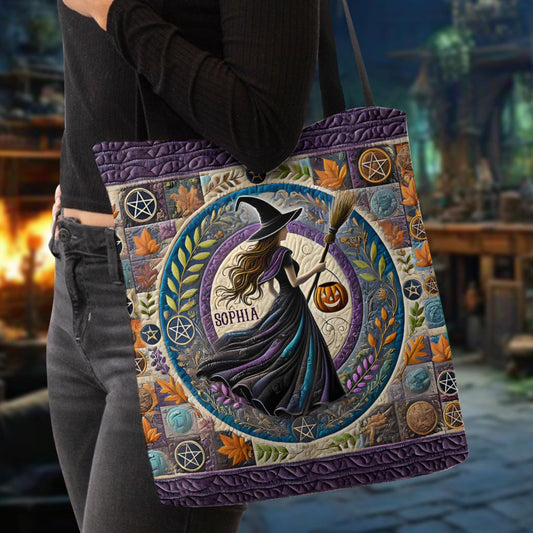 Beautiful Witch - Personalized Witch Tote Bag