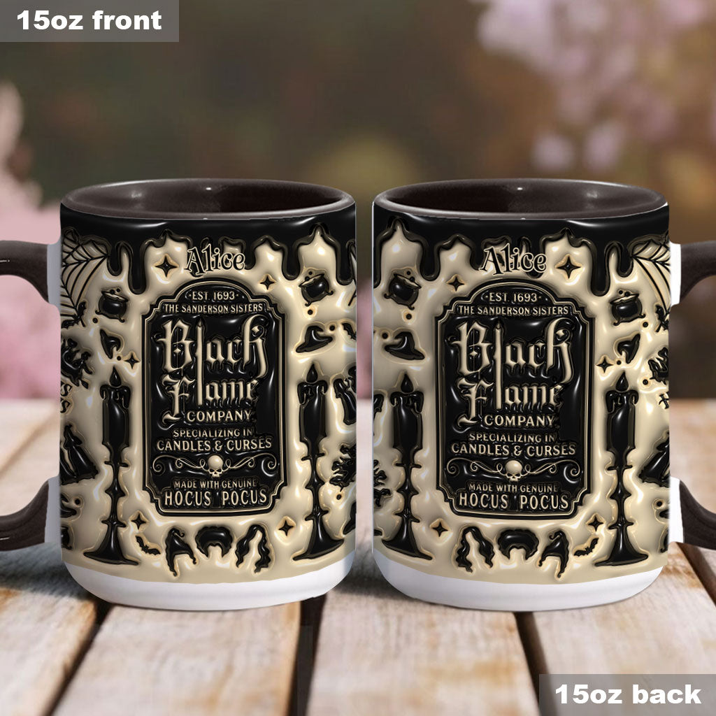 Black Flame Company - Personalized Three Witches Accent Mug