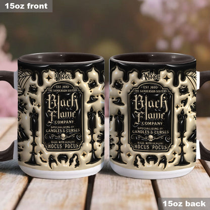 Black Flame Company - Personalized Three Witches Accent Mug
