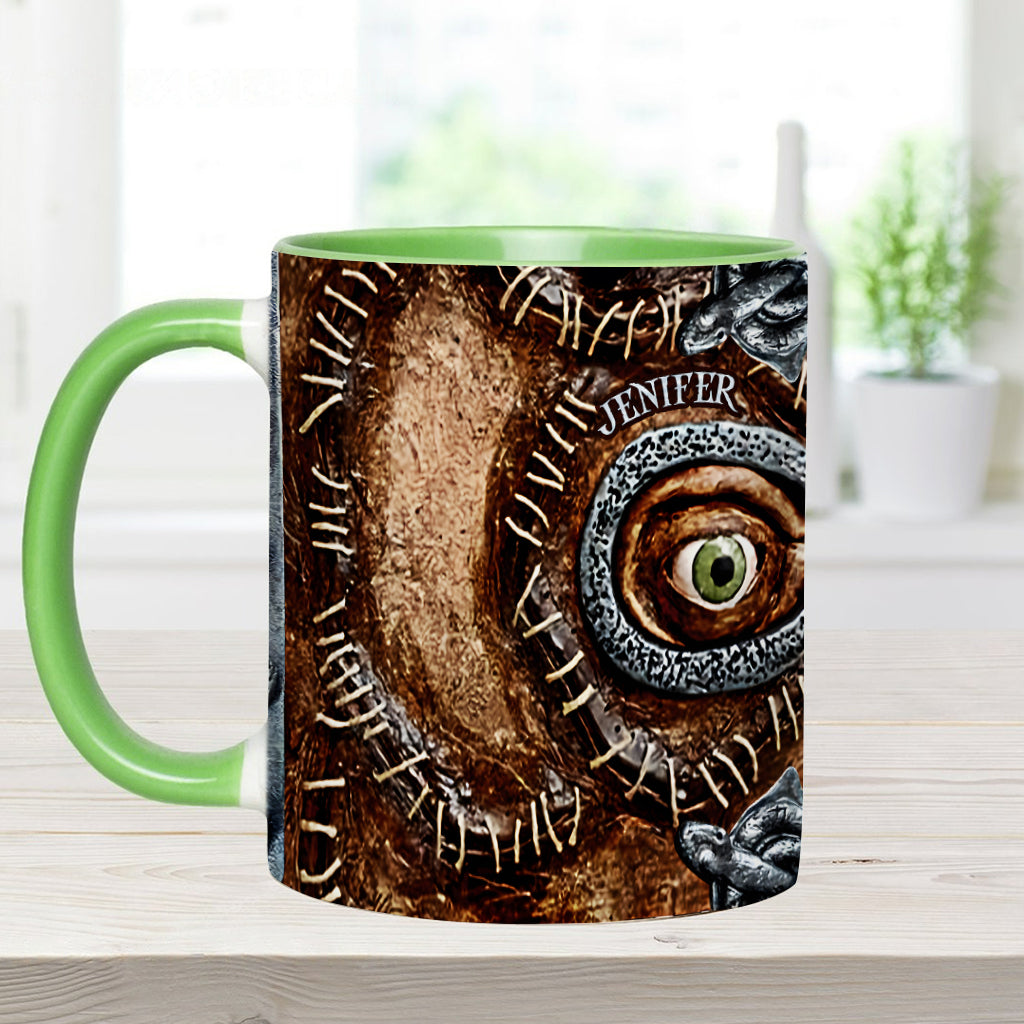 Eye Book - Personalized Three Witches Accent Mug