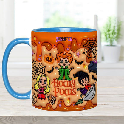 Sisters - Personalized Three Witches Accent Mug