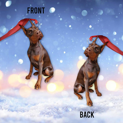 Any Photo Ornament - Personalized Dog Custom Shaped Ornament